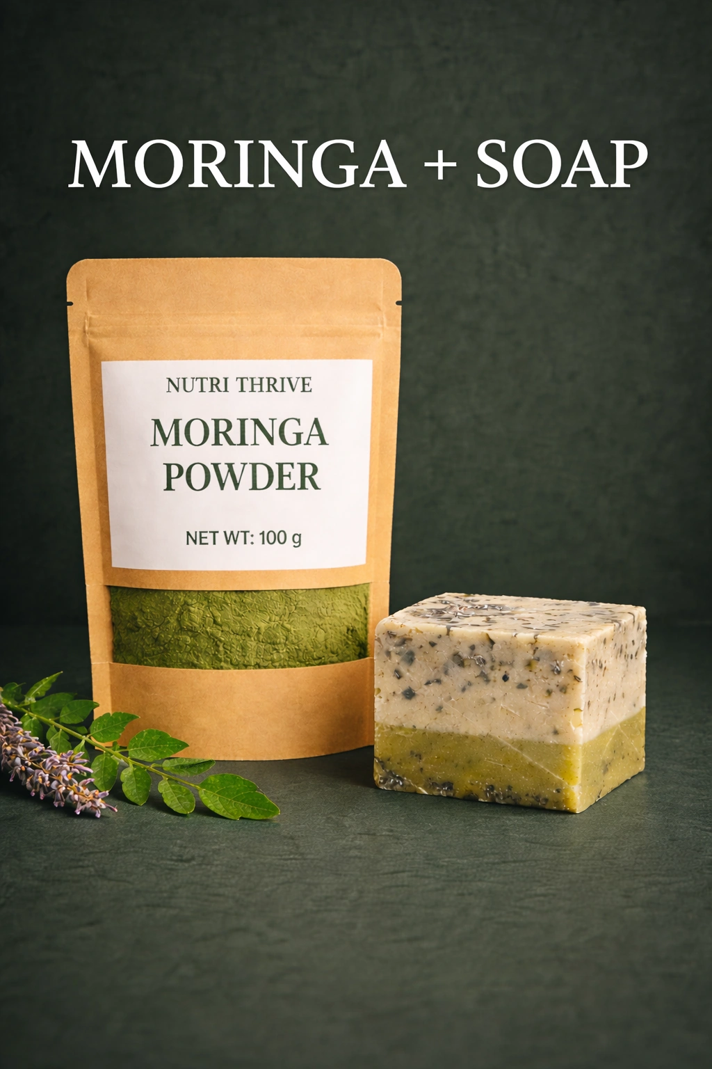Moringa 100g + Soap 95g