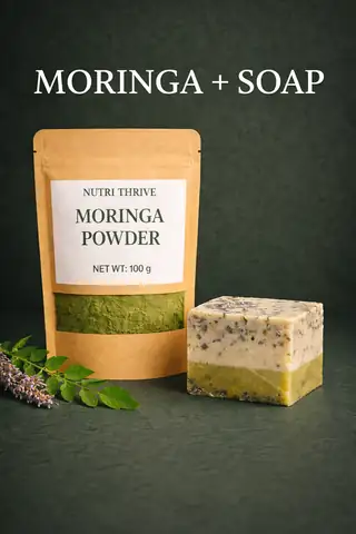 Moringa 100g + Soap 95g